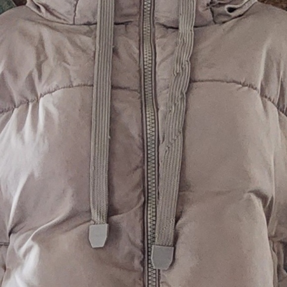 Zara Light Taupe Puffer Jacket - Picture 6 of 12
